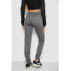 Спортивные брюки женские, цвет серый, 244R5128