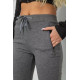 Спортивные брюки женские, цвет серый, 244R5128