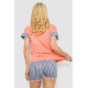 Пижама женская с принтом, цвет коралловый, 243R3048
