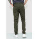 Чоловічі штани в смужку, колір хакі, 157R2008-1