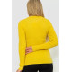 Кофта женская однотонная, цвет желтый, 244R2031.