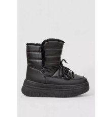 Дутики жіночі зимові на хутрі, колір чорний, 248RAM021