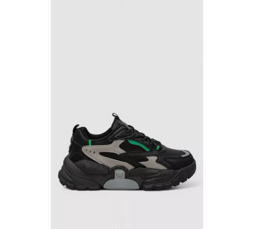 Кроссовки мужские демисезонные, цвет черный, 243RHK62