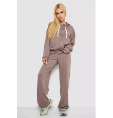 Женский спортивный костюм, цвет мокко, 241R2001-10