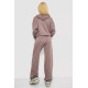 Женский спортивный костюм, цвет мокко, 241R2001-10