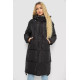 Пуховик женский зимний, цвет черный, 243R8810