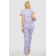Пижама женская с принтом, цвет сиреневый, 243R2535.