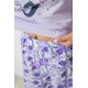 Пижама женская с принтом, цвет сиреневый, 243R2535.