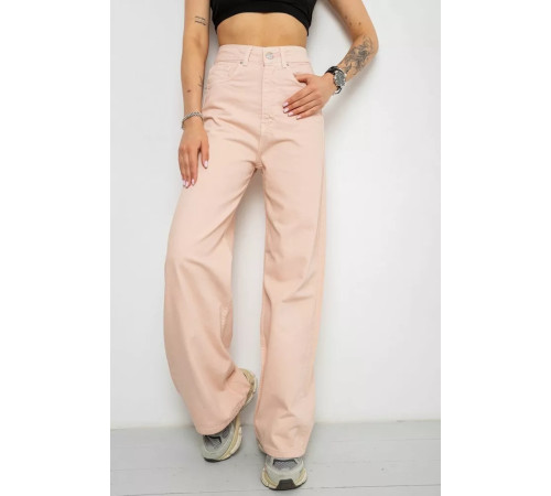 Джинси жіночі, колір персиковий, 182R1889