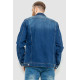 Джинсова куртка чоловіча, колір синій, 157R4598