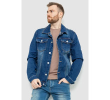 Джинсовая куртка мужская, цвет синий, 157R4598.