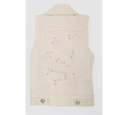 Жилетка дитяча для дівчаток, колір бежевий, 247R10029