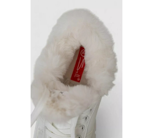 Кросівки жіночі зимові на хутрі, колір білий, 248RCX622