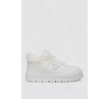 Кросівки жіночі зимові на хутрі, колір білий, 248RCX622