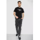 Мужская футболка с принтом, цвет черный, 241R1905