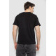 Мужская футболка с принтом, цвет черный, 241R1905