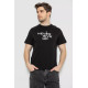 Мужская футболка с принтом, цвет черный, 241R1905