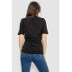 Женская футболка с принтом, цвет черный, 241R1830