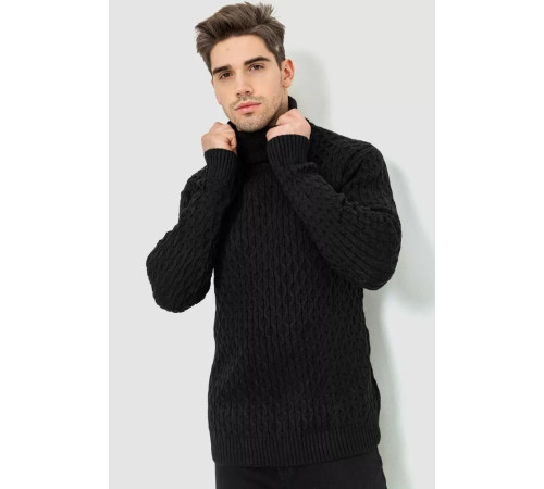 Гольф мужской, цвет черный, 161R133