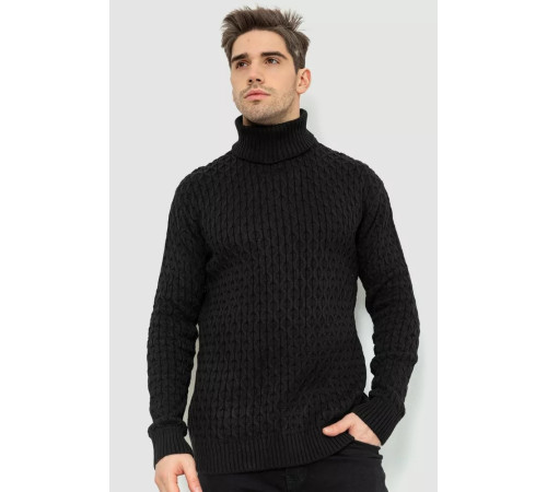 Гольф мужской, цвет черный, 161R133