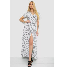 Сарафан принтом, цвет бело-черный, 241R174.