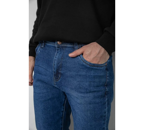 Джинси чоловічі демісезонні, колір синій, 243R8051