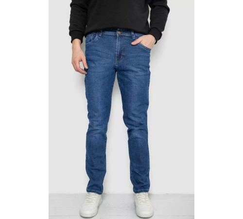 Джинси чоловічі демісезонні, колір синій, 243R8051