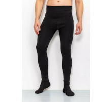 Термоштани чоловічі на флісі, колір чорний, 131R5005