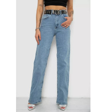 Джинси жіночі стрейч, колір блакитний, 244R00573