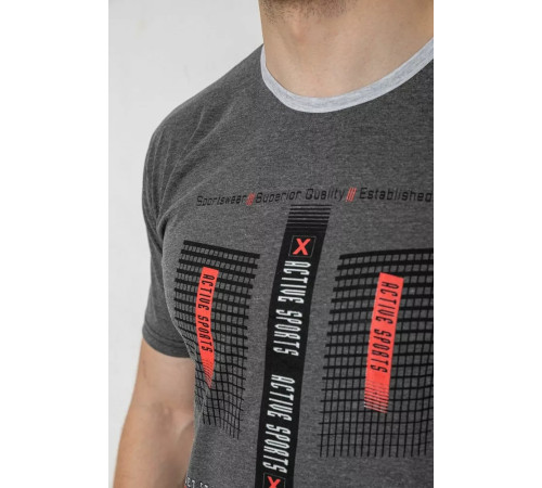 Піжама чоловіча, колір сірий, 243R6204