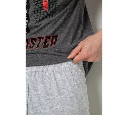 Піжама чоловіча, колір сірий, 243R6204