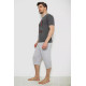 Піжама чоловіча, колір сірий, 243R6204