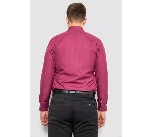Сорочка чоловіча, колір бордовий, 244R881