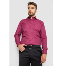 Сорочка чоловіча, колір бордовий, 244R881