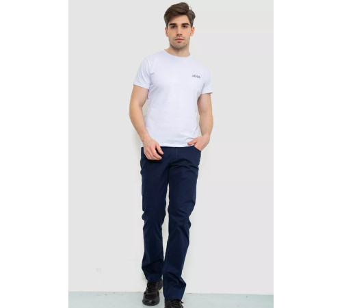 Штани чоловічі, колір темно-синій, 182R2041