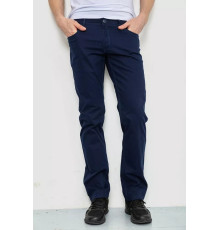 Брюки мужские, цвет темно-синий, 182R2041.