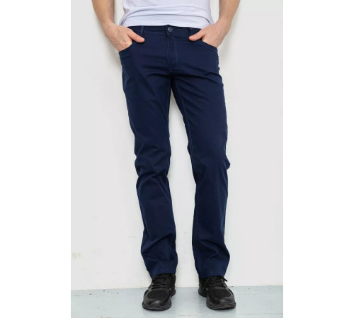 Штани чоловічі, колір темно-синій, 182R2041