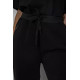 Спортивные брюки женские на флисе, цвет черный, 244R5228