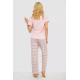 Женская пижама с принтом, цвет розовый, 243R3338.