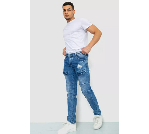 Джинсы мужские, цвет синий, 129R8332.