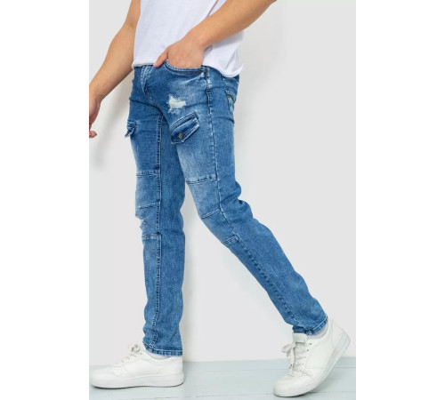 Джинсы мужские, цвет синий, 129R8332.
