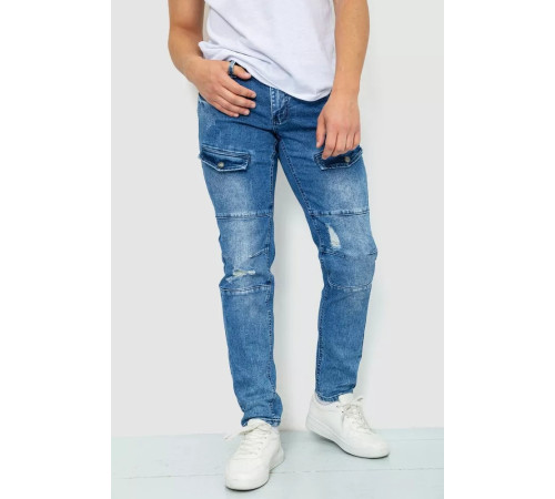 Джинсы мужские, цвет синий, 129R8332.