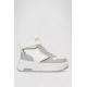 Кроссовки женские зимние на меху, цвет бело-серый, 248RAM04-86