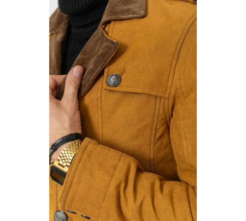 Піджак чоловічий, колір гірчичний, 182R15173