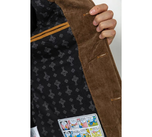 Піджак чоловічий, колір гірчичний, 182R15173