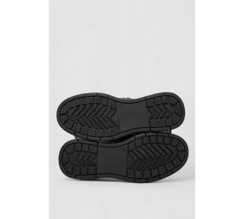 Чоботи жіночі зимові на хутрі, колір чорний, 243RY212