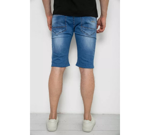 Шорти чоловічі джинсові, колір синій, 244RK7132