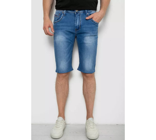 Шорти чоловічі джинсові, колір синій, 244RK7132