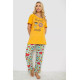 Піжама жіноча, колір жовтий, 243R903083