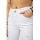 Джинси жіночі, колір білий, 182R1632